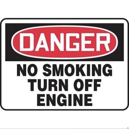 Accuform OSHA DANGER SAFETY SIGN NO SMOKING MSMK052XP MSMK052XP
